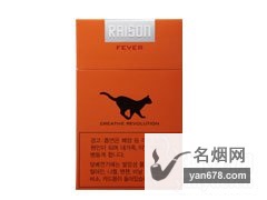 RAISON(fever)korea香烟价格表（多少钱一包）